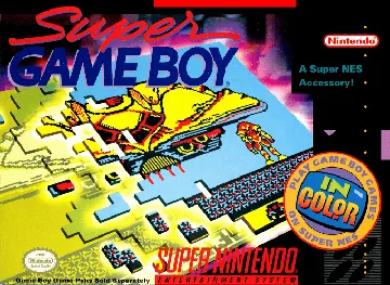 Super Game Boy (Japan, USA) (Beta) box cover front